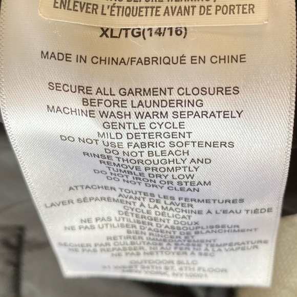 Eddie Bauer Boys 14/16 Reversible Fleece Lined Hooded Lightweight Puffer Jacket. - Picture 12 of 16